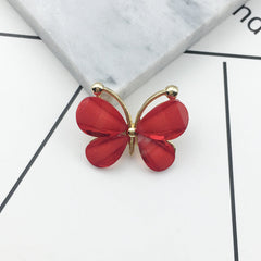 Diy Alloy Jewelry Accessories Crystal Butterfly Apple Mobile Phone Case
