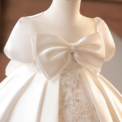 Costume For Piano Performance Flower Girl Wedding Dress For Little Girls