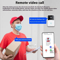 X3 Low-power Lithium Battery Visual Doorbell HD Night Vision Monitoring