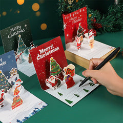 Three-dimensional Blessing Greeting Card