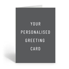 Personalized Greeting Card - Upload Your Own Design for Unique Celebrations