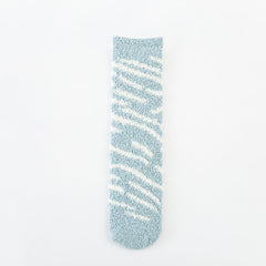 Coral Velvet Warm Sleeping Towel Socks