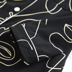 Thin Cardigan Plus Size Cotton Lapel Home Service
