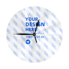 Silent Sweep Second Simple Fashion Round Wall Clock