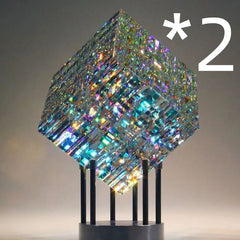 Glass Sculpture Table Furnishing Pieces Of Art Stock