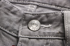 Grey Hong Kong Feng Shui Wash Slag Men's Jeans