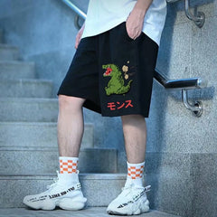 Plus Size Loose Sports Five Points Men's Pants