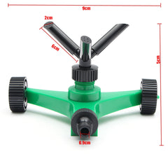 Plastic 360 Degree Automatic Rotating Three-pronged Waterer