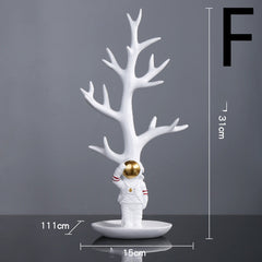 Astronaut Spaceman Decoration TV Cabinet Wine Cabinet Book