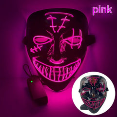 Cold Light Halloween Mask Led Luminous