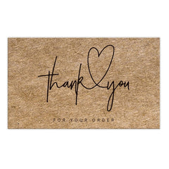 English Holiday Thank You Simple And DIY Creative Greeting Card
