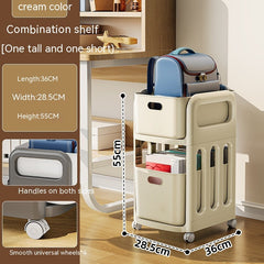 Trolley Movable Wheeled Storage Rack Floor Multi-layer