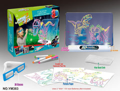 Three-dimensional Writing Board Graffiti Board