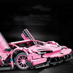 High Difficulty Racing Roadster Compatible With  Power Mechanical Building Blocks