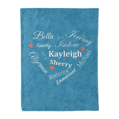 Personalized Name Blanket For Infants And Toddlers