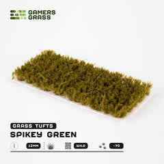 Gamers Grass Tufts: Spikey Green - 12mm - Wild