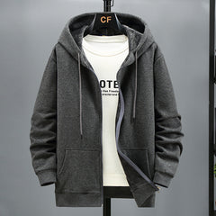New Fall Men's Trendy Fashion Coat Plus Big Size Loose Style