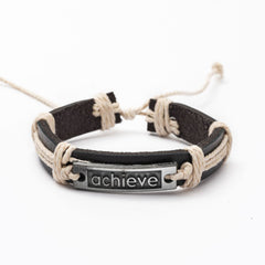 Men's And Women's Personalized Fashion Alphabet Four-piece Bracelet
