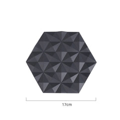Table Insulation Pad Silicone Light Luxury Placemat Anti-scalding Anti-slip Pad