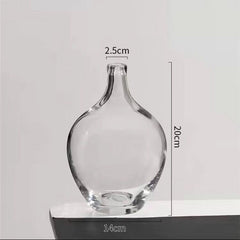 Big Glass Vase Living Room Dried Flowers Nordic Ins Style Glass