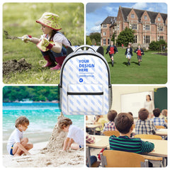 Create Your Own Lightweight Simple And Large Capacity Children's Schoolbag