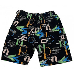 Summer Beach Pants Men's Loose Casual Fifth Pants Ice Silk High Elasticity Quick-drying