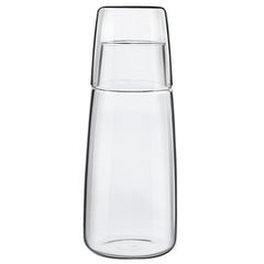 Glass Large Capacity Electroplating Cold Water Bottle Set
