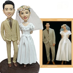 Customized Doll Birthday Boyfriend Husband's Anniversary Ornament