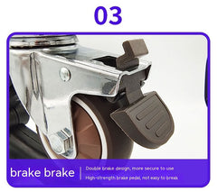 Shopping Cart Universal Belt Bearing Casters