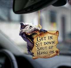 Car Pendant Sleeping Dog Angel Home Decor Acrylic Showcase Hanging Ornaments For Doors