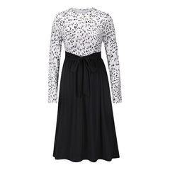 Knitted Skirt European And American Slim Lace-up Plus Size Women's Skirt