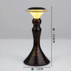 New Beautiful LED Rechargeable Bedroom Decoration Bedside Table Lamp