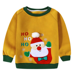 Christmas Series Sweater Children's Top Thickened
