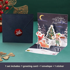 Three-dimensional Blessing Greeting Card