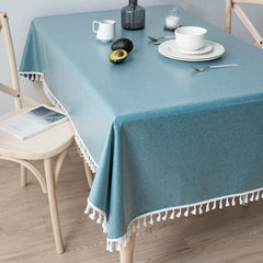 Checkered Tablecloth Rectangular Square Table Picnic Cloth
