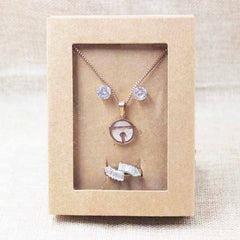 Gift Box PVC Jewelry Packaging Box