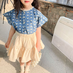 Set Children's Western Style College Style