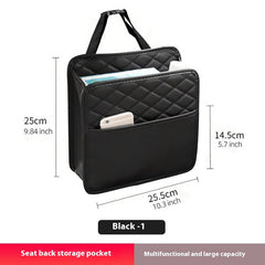 Car Chair Back Storage Multifunctional Storage Box Car Seat Back Storage Garbage Hanging Bag