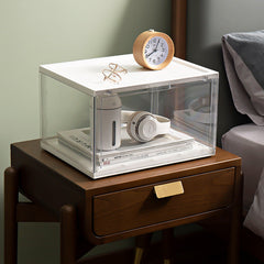 Double Magnetic Suction High Transparency Side Opening Transparent Shoe Box