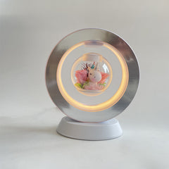 Valentines Day Gift Heart Floating Table LED Night Light Magnetic Levitation Creatives Lamp Desk Lamp Home Decor