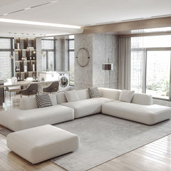 Italian Minimalist Living Room Modular Sofa Nordic