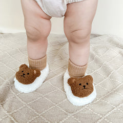 Thick Cotton Shoe Cover Baby Foot Protector Plus Velvet