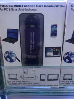 Computer Android Phone Dual-use Type-C Multi-function One OTG Card Reader