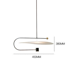 Nordic Minimalist Personalized Art Chandelier