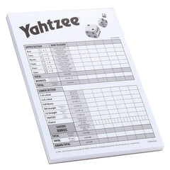 Yahtzee Score Cards