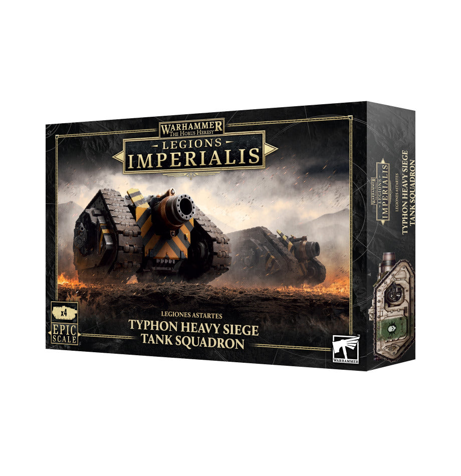 Warhammer Legions Imperialis: Typhon Heavy Siege Tank Squadron
