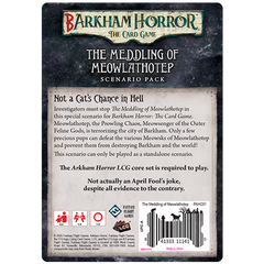 Arkham Horror LCG: Barkham Horror - The Meddling of Meowlathotep Scenario Pack