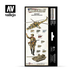 Model Color: WWIII Paint Set - Soviet Armour & Infantry